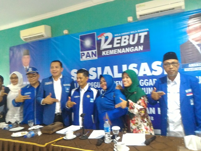 DPD PAN Rokan Hilir Gelar Sosialisasi Terkait Regulasi Penyelenggaraan Pemilu 2019