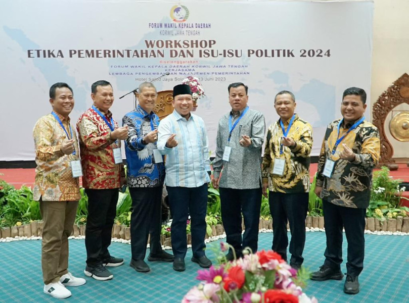 Jelang Pilkada 2024, Wabup Rohil Mengikuti Forwakada Di Solo