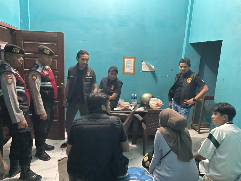 Operasi Premanisme dan Balap Liar Lancang Kuning 2025, Polres Pelalawan Amankan Tujuh Pasangan Mesum dan satu Pengguna Narkotika