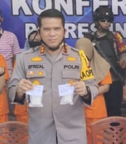Sejak Kapolres Inhu Dijabat AKBP Efrizal, Sudah 319 Tersangka Narkoba Dikandangkan