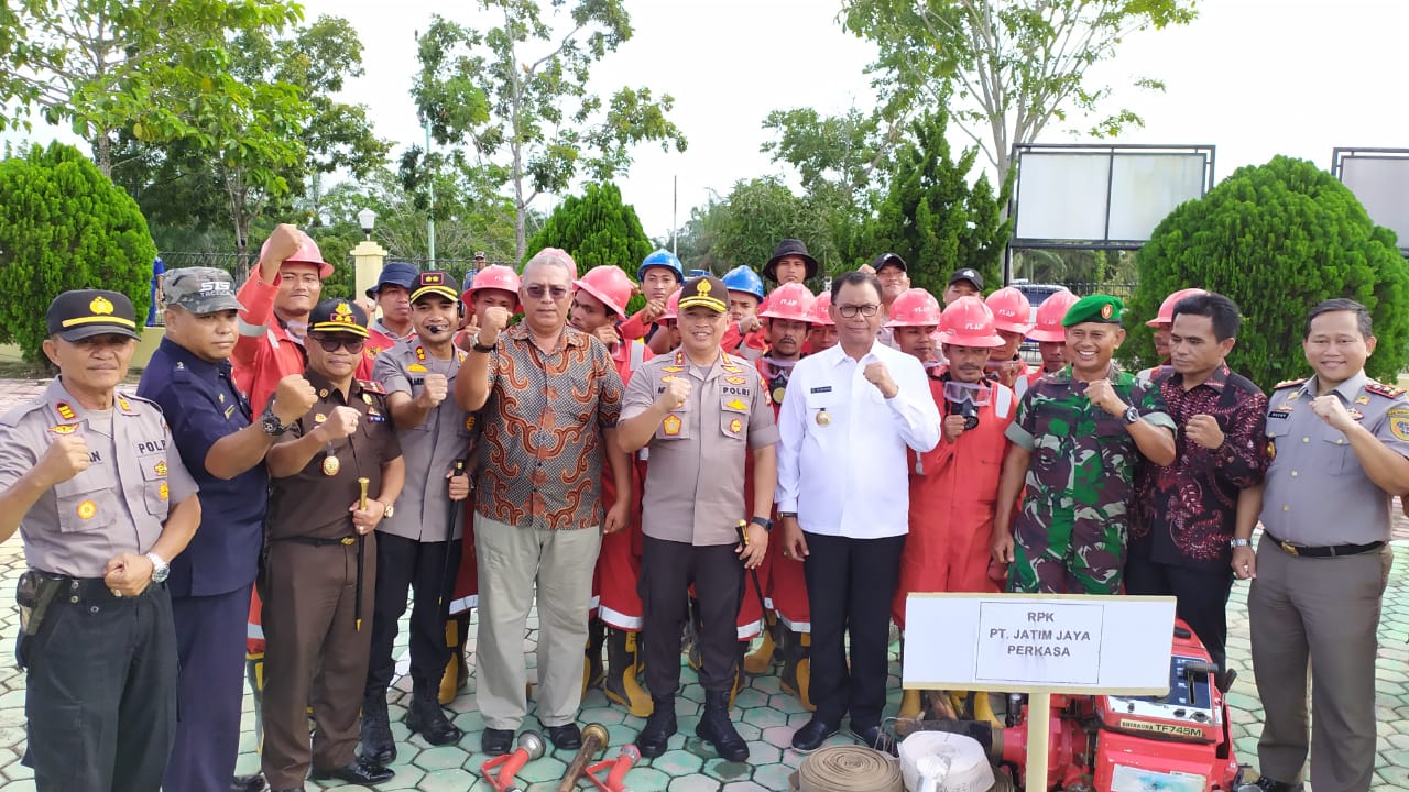 Sejak Jabat Kapolda Riau, Ini Kunjungan Pertama Irjen Agung ke Rohil