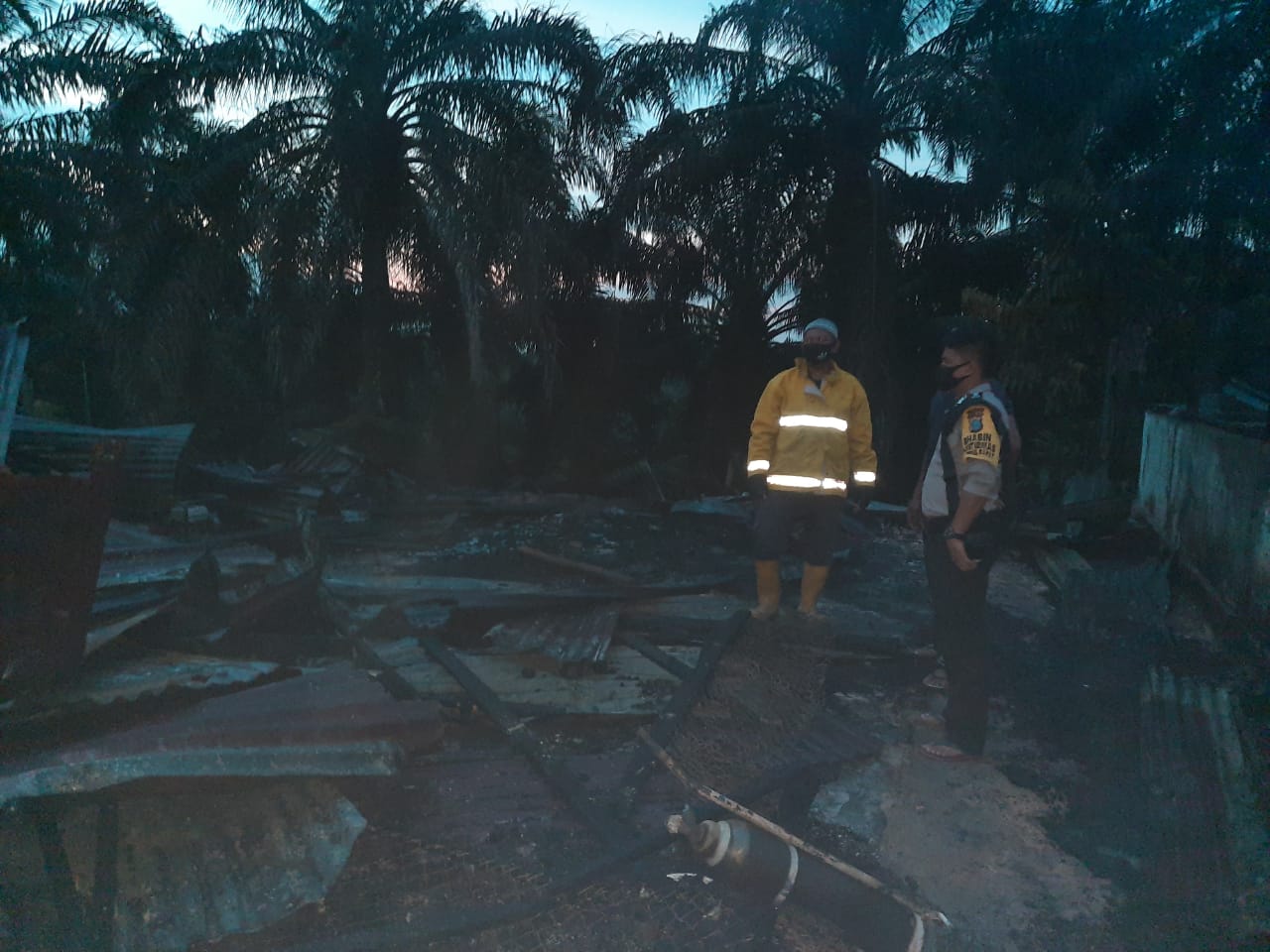 Dua Buah Rumah di Minas Dilalap Si Jago Merah, Kerugian Ditaksir Capai 150 juta