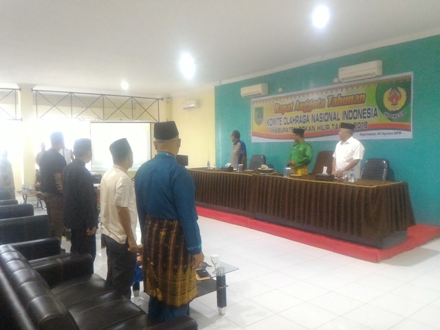 RAT KONI 2018, Sekda Minta Cabor Dievaluasi