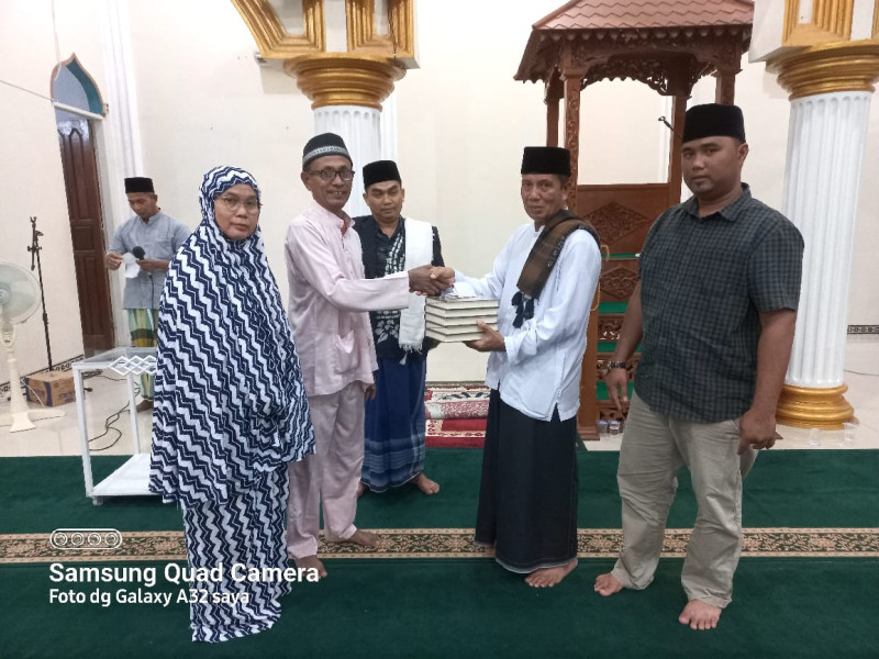 PWI Siak Safari Ramadhan Di Mesjid Agung Amirul Mukminin