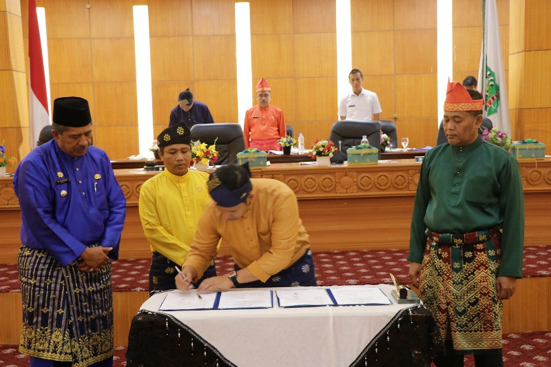 APBD Siak 2020 Disahkan Sebesar 2,2 T