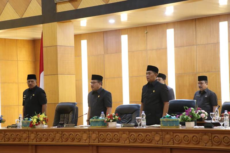 H Azmi SE Menjadi Ketua DPRD Definitif, 8 Fraksi Sudah Dibentuk