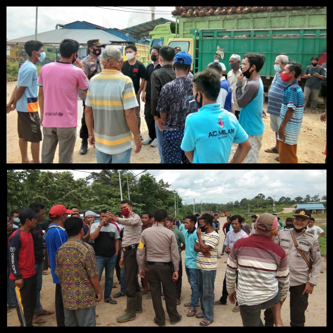 Dua Serikat Buruh di Inhu Terlibat Bentrok, Polisi Amankan Area