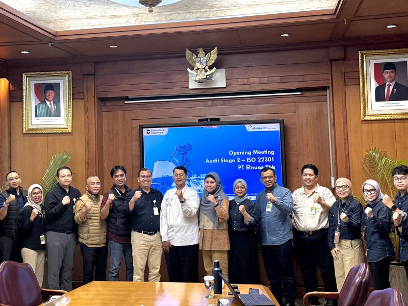 Perkuat Ketahanan Bisnis Hadapi Disrupsi Industri Energi, Elnusa Peroleh Sertifikasi ISO 22301:2019