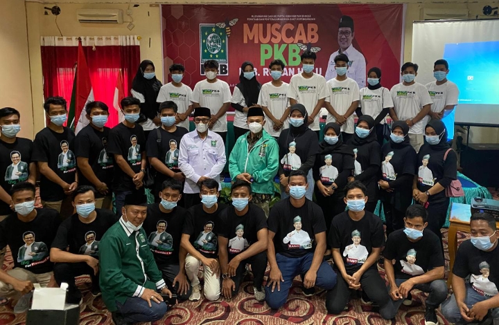 Buka Muscab PKB Rokan Hulu. Abdul Wahid dikejutkan dengan Penampilan Anak Muda Milenial PKB