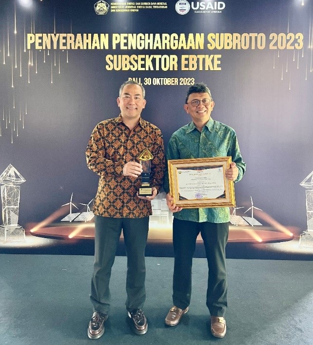 Wujudkan Energi Yang Berkelanjutan dan Efisien, PHE OSES Raih Penghargaan Subroto Tahun 2023