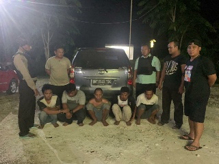5 Pelaku Pencurian Alat Berat Sungai Mandau Diamankan, Satu Masih DPO