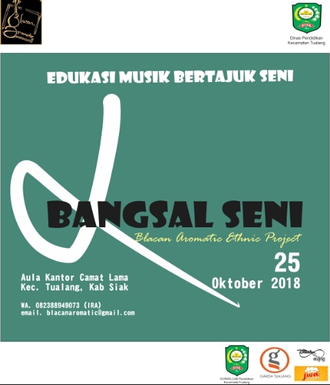 Wah...Kegiatan Edukasi Musik Bertajuk Seni Akan Ada Di Tualang, Berikut Pelaksanaannya