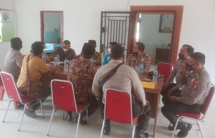 Disipli Prokes, Satbinmas Polres Rohil Gelar  Binluh