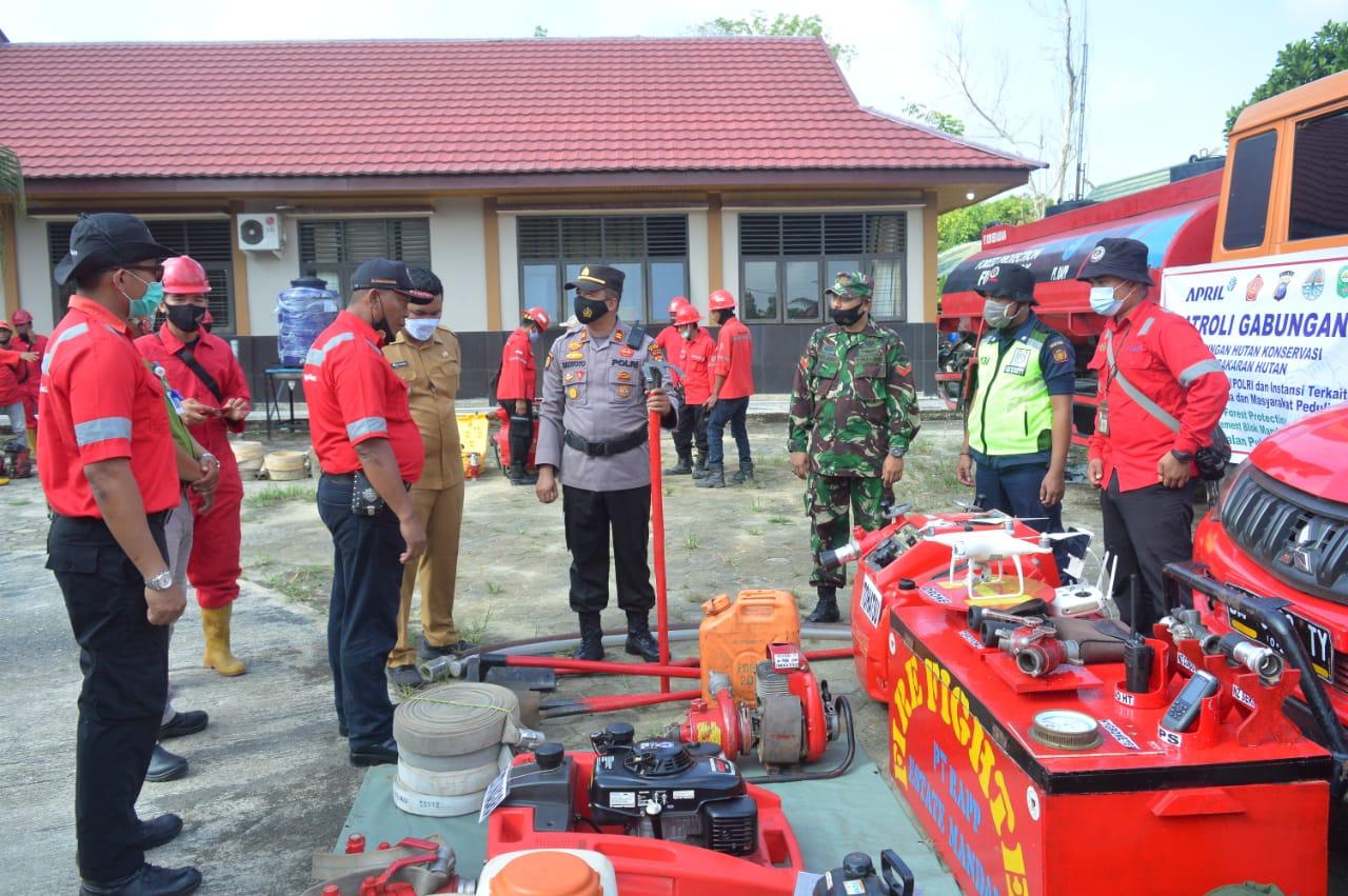 Apel Siaga Karhutla, Siswoyo Periksa Kelengkapan Alat Pemadaman