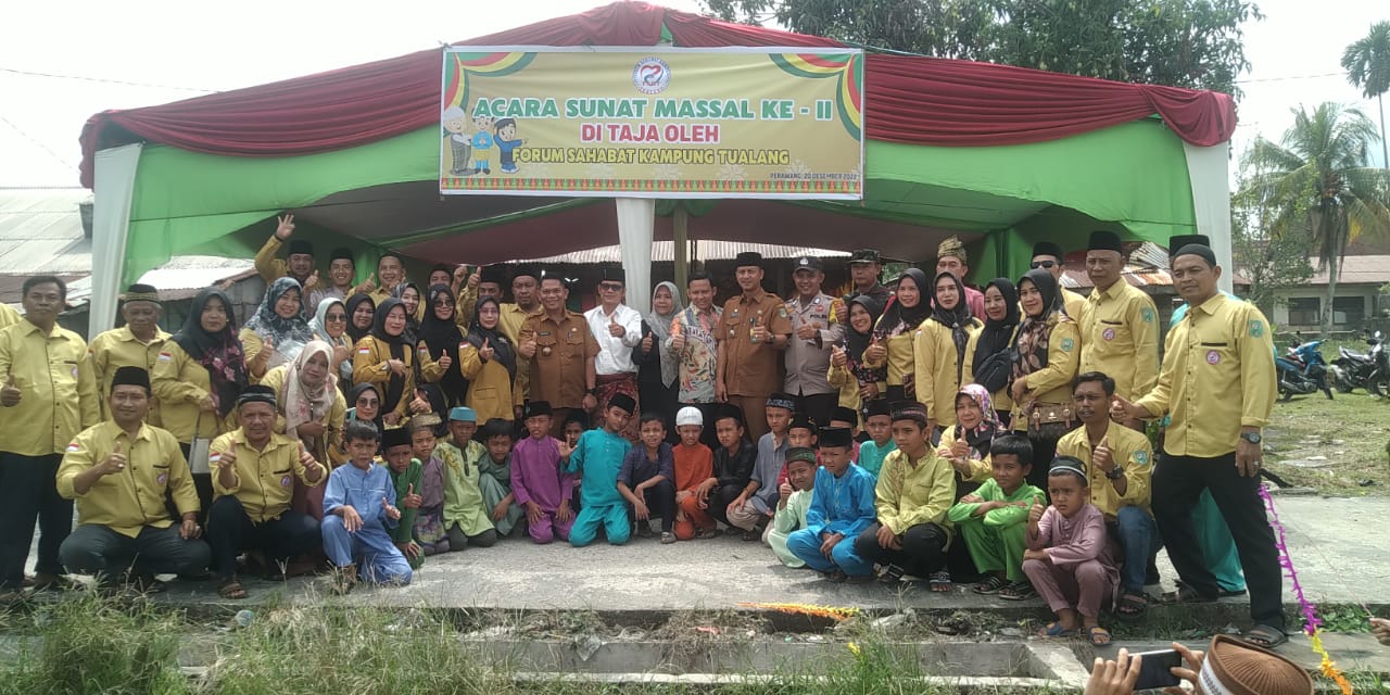 Kali Kedua FSKT Taja Sunat Massal, Tengku Indraputra : Semoga Menjadi Anak Yang Sholeh