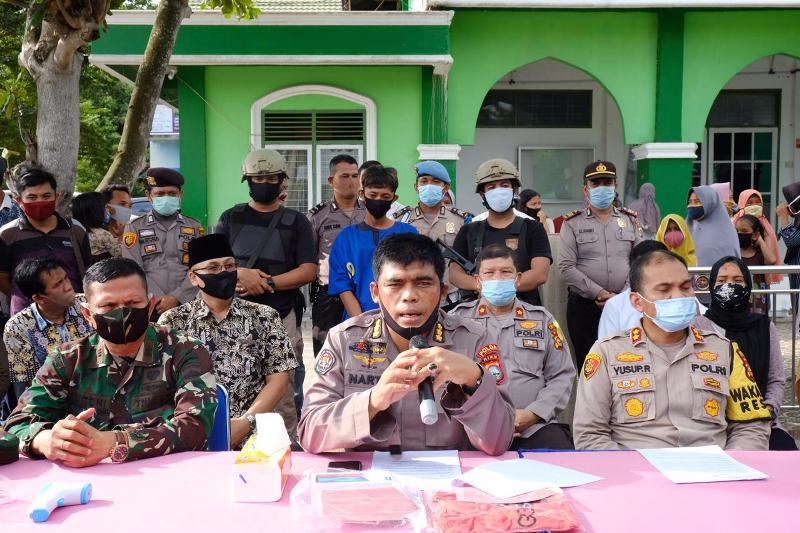 Pelaku Curas Sadis Yang Beraksi di 5 TKP, Dibekuk Polsek Tenayan Raya