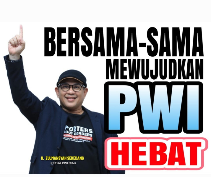 Gagas Fellowship Jurnalisme di PWI HEBAT, Zulmansyah Dipuji dan Jadi Trending Topic Wartawan Senior