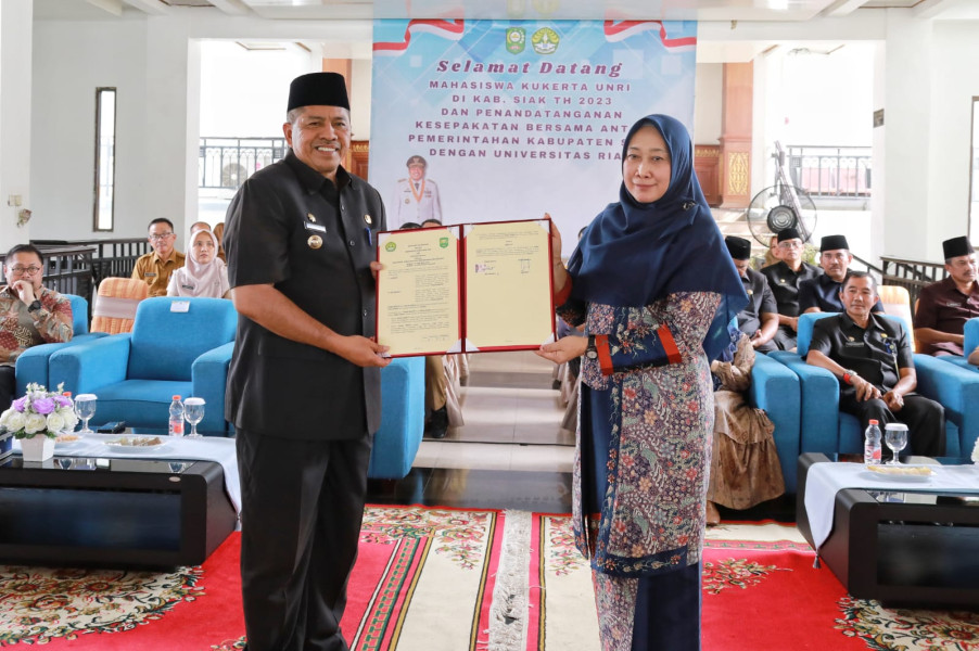 1.299 Mahasiswa Universitas Riau Kukerta di Kabupaten Siak