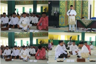 Hadiri Peringatan Isra' dan Mi'raj, Bupati Haris Kecewa Minimnya Kehadiran ASN