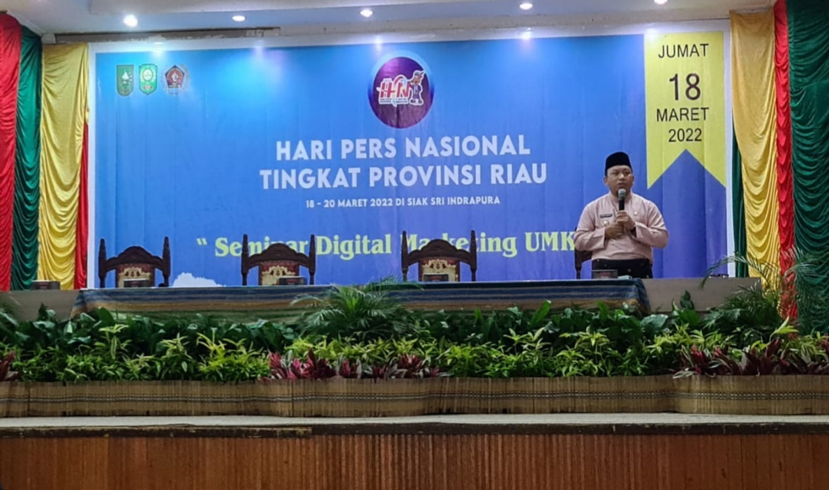 Wabup Siak Ungkap Pentingnya Digital Marketing Untuk Mengembangkan UMKM