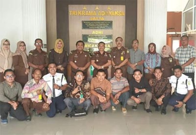 Pasca Lebaran, Pegawai Kejaksaan Rohil 100 Persen Aktif Kembali Bertugas
