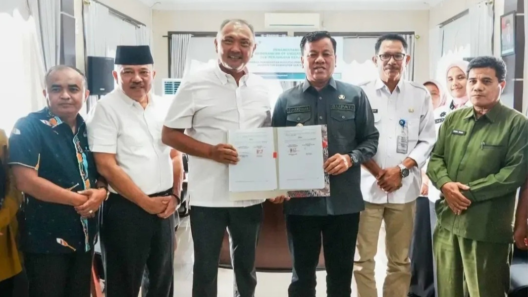 Teken Mou Bersama Bupati, PT RAPP Berkomitmen Tingkatkan Kualitas Pendidikan di Kuansing