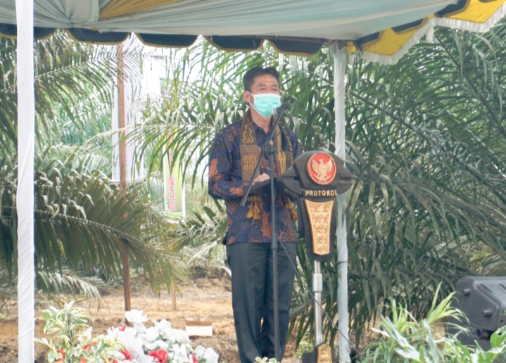 Wapres Ma'aruf Amin Panen Raya Virtual Program PSIR Sawit di Rohil