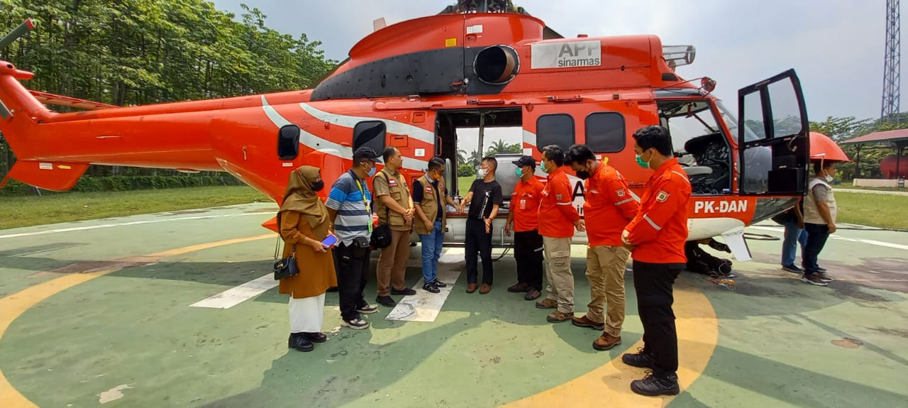 Persiapan Penanggulangan Karthutla Di Daerah, Kepala BPBD Riau Kunjungi PT Arara Abadi