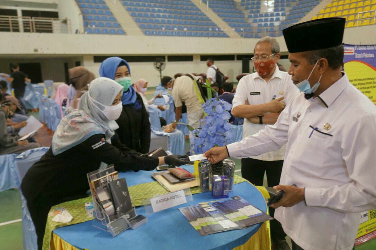 Buka Job Fair 2020, Jamaluddin: Jembatan Bagi Para Pencari Kerja Untuk Merebut Peluang Yang Ada