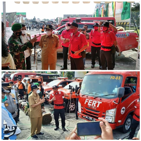 Ikut Apel Siaga Karhutla,  PT RAPP Komit Dukung Pemerintah Atasi Karhutla di Riau