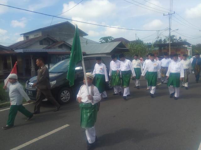 Milad ke 88 Tahun 2018, Al-Jam'iyatul Washliyah Laksanakan Pawai Akbar Keliling