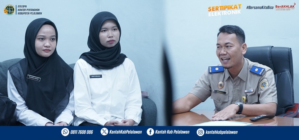 Membangun Fondasi Etika dan Profesionalisme ASN Sejak Dini, Kantor Pertanahan Kabupaten Pelalawan Laksanakan Pengarahan CPNS Formasi Tahun 2025