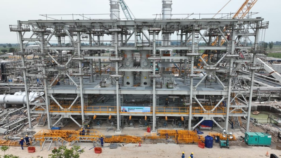 SKK Migas Tinjau Progres Proyek CO2 Reduction di Lapangan Akasia Bagus Pertamina EP