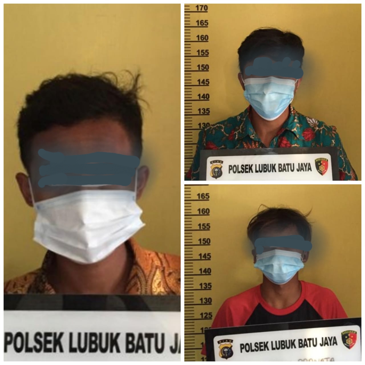 Setubuhi Anak Dibawah Umur, Tiga Pemuda Asal LBJ Inhu Diringkus Polisi