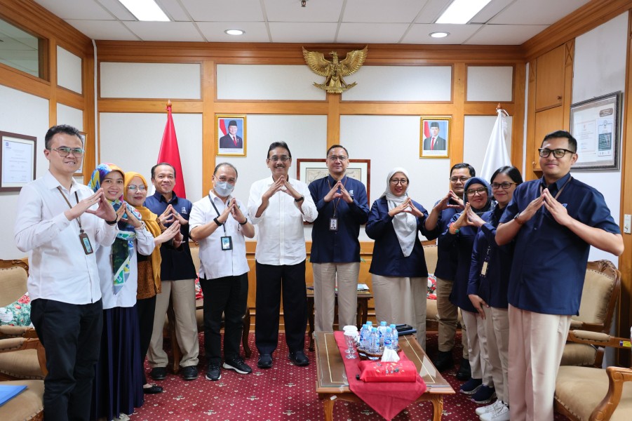 Koordinasi Sekjen ATR/BPN Bersama Kepala ANRI: Perkuat Tata Kelola Arsip Pertanahan di Era Digital