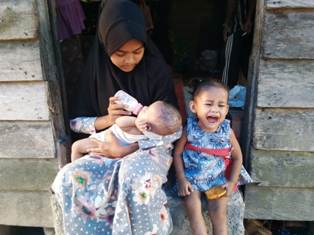 Akhirnya,,, Andini dan Adiknya Akan Menempati Rumah Baru Yang Dibangun Lazis IMRA RAPP