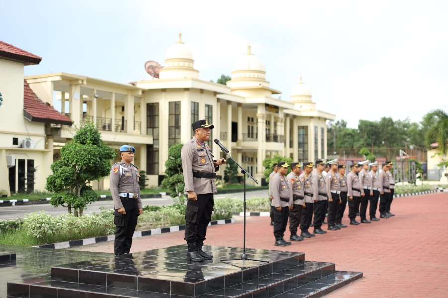 Kapolres Rohil Pastikan Jaga Keamanan Malam Takbiran Idul Adha 2025