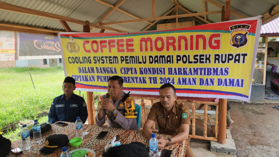 Polsek Rupat Colling System dan Cipkon Harkamtibmas Sampai ke Pelosok Desa