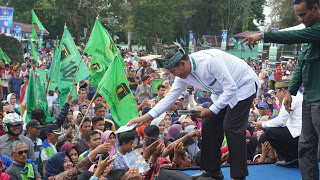 Kampanye Akbar Firdaus-Rusli, Diserbu Ribuan Masyarakat Duri