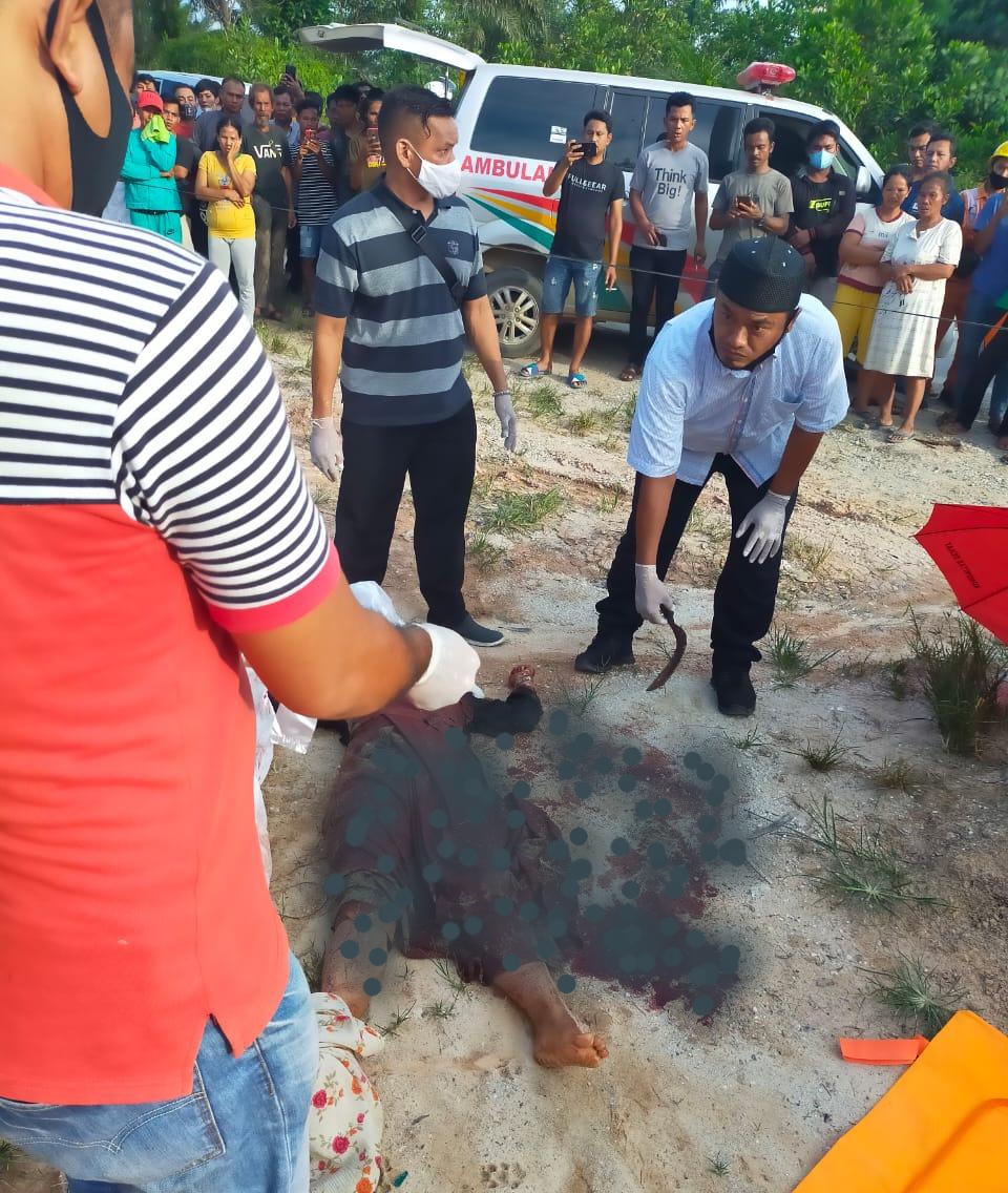 Dibakar Api Cemburu, Warga Siak Ini Sabit Istrinya Hingga Tewas