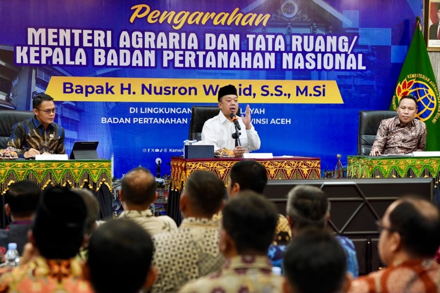 MenteriATR/Kepala BPN: Transformasi Layanan Pertanahan Harus Berorientasi pada Kepuasan Masyarakat
