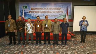 Dirut PDAM Kampar Pimpin DPD Perpamsi Riau Kepri