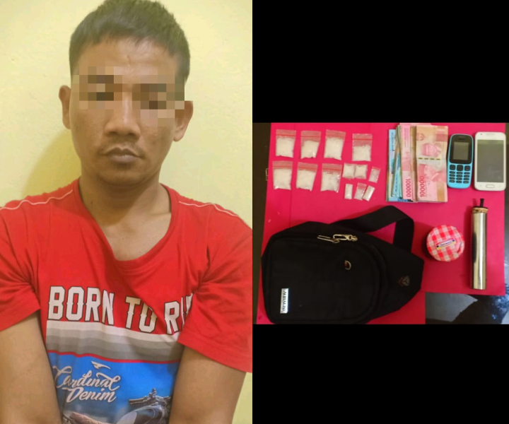 Sat Narkoba Polres Rokan Hilir Amankan 38 Gram Sabu-Sabu di Jalan Bintang