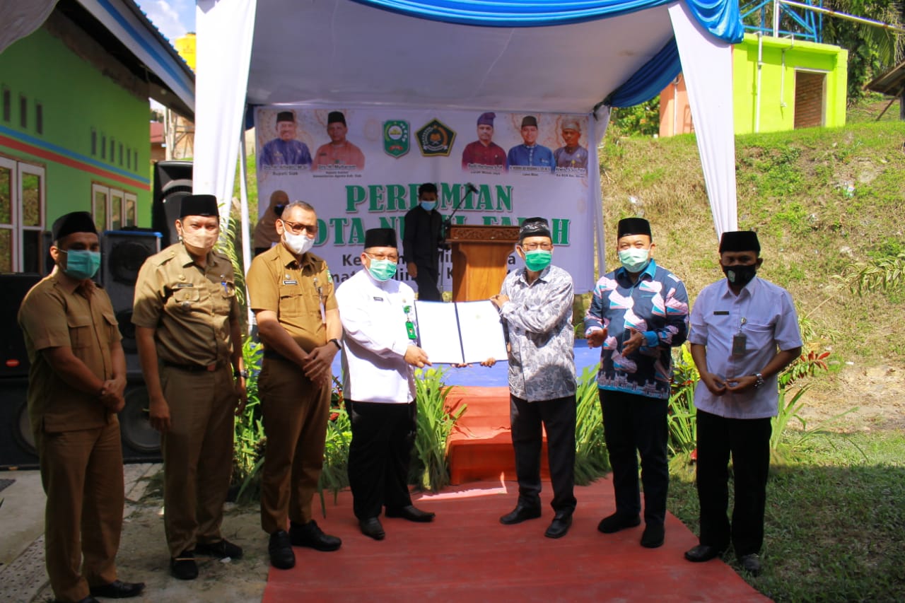 Resmikan MDTA Nurul Falah, Hendrisan Berharap Bisa meningkatkan Kualitas Anak