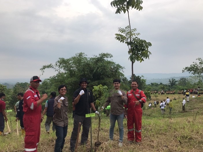 Pertamina EP Subang Field Tanam 3.800 Pohon Hingga Penghujung Tahun 2023