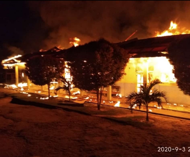 Ponpes Madinatul Munawaroh Terbakar, Kerugian Mencapai 500 Juta