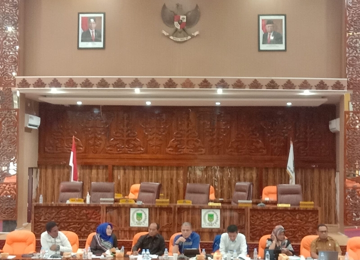 RDP Pansus A DPRD Rohil Dalami Ranperda Tentang Pajak & Retribusi