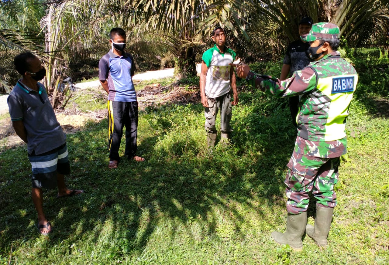 Sosialisasi Karlahut, Masyarakat Sri Gemilang Respon dan Ucapkan Terimakasih