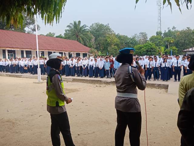 Polwan Polres Rokan Hilir Jalin Kemitraan Dengan Kalangan Remaja Dan Public Trust