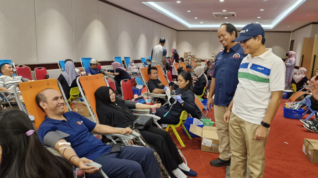 Donor Darah Massal di RAPP Berhasil Kumpulkan Lebih dari 10 Juta CC Darah